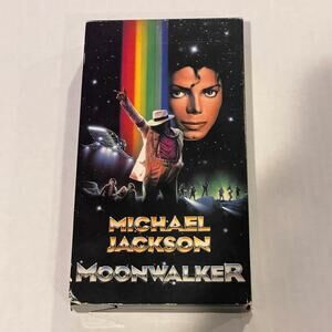 Michael Jackson - Moonwalker VHS tape retro pop documentary